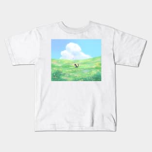 Meadow Cat Kids T-Shirt